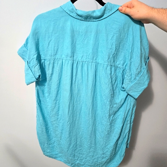 J. Crew Relaxed Linen Shirt - Picture 2 of 5